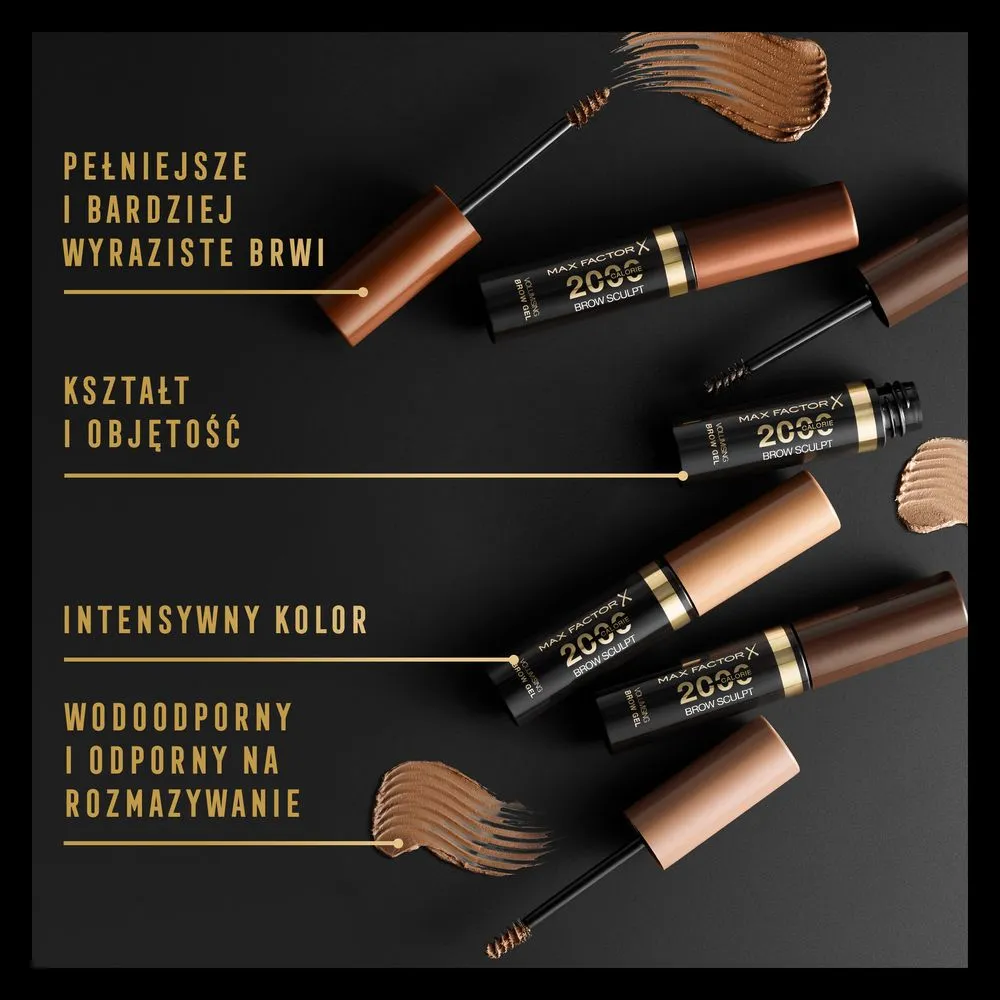 2000 Calorie Brow Gel stylizujący żel do brwi 02 Soft Brown 4.5ml