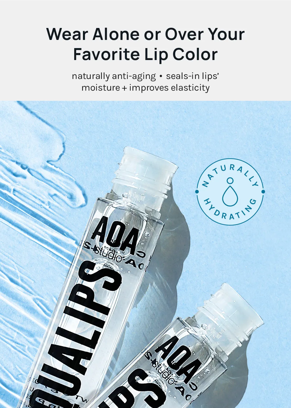 AOA Squalips Clear Lipgloss