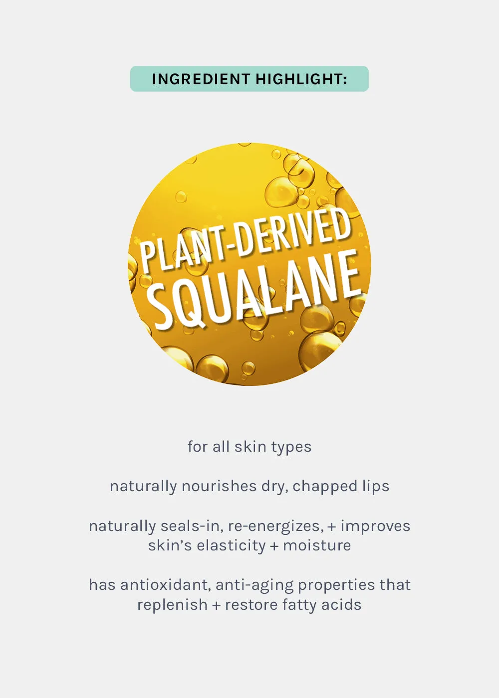AOA Squalips Clear Lipgloss