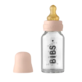 Baby Glass Bottle Complete Set 110ml - Blush