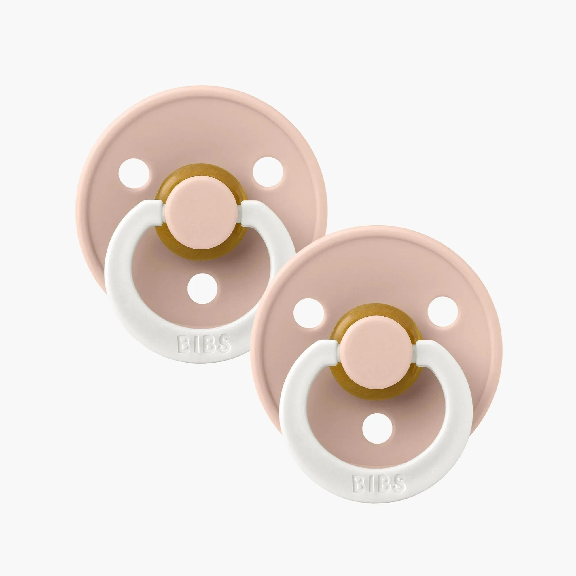 BIBS Pacifier Colour Night Glow Blush