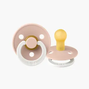 BIBS Pacifier Colour Night Glow Blush