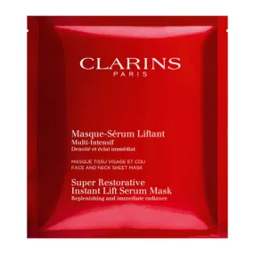 Clarins Super Restorative Instant Lift Serum Mask 5 Sachets