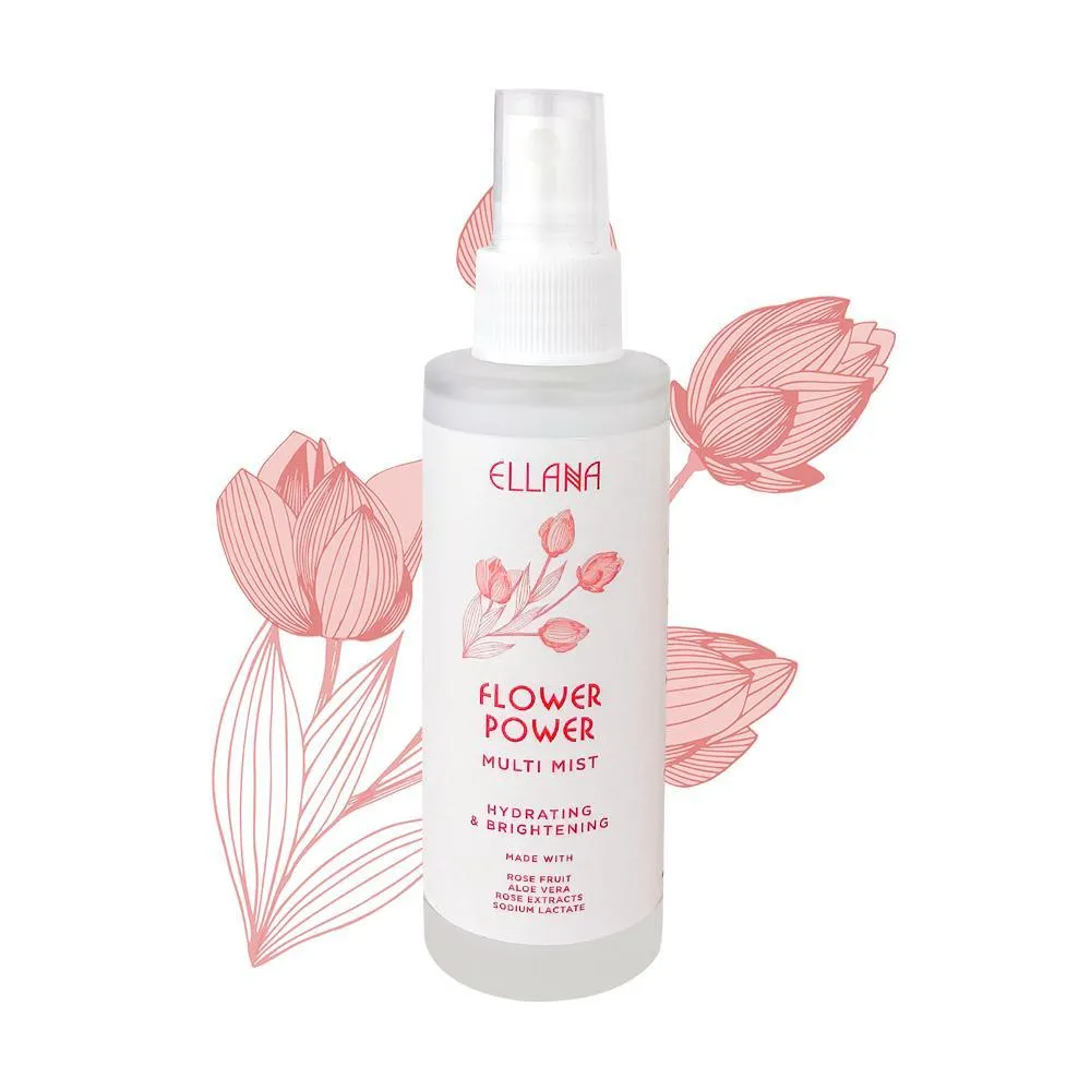 Ellana Minerals Flower Power Multi Mist Hydrates And Brightens