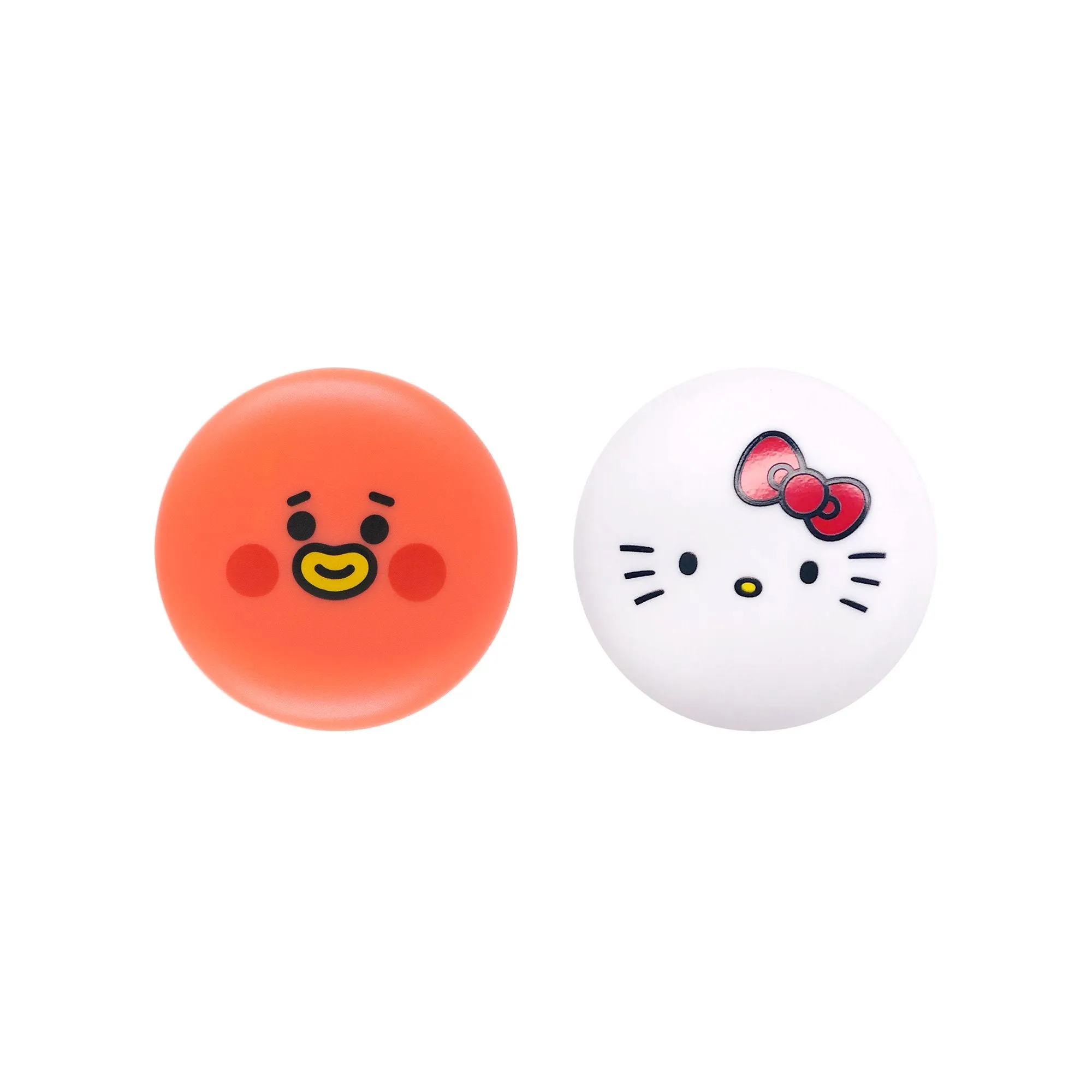 Hello Kitty & BT21 TATA Moisturizing Macaron Lip Balm Duo
