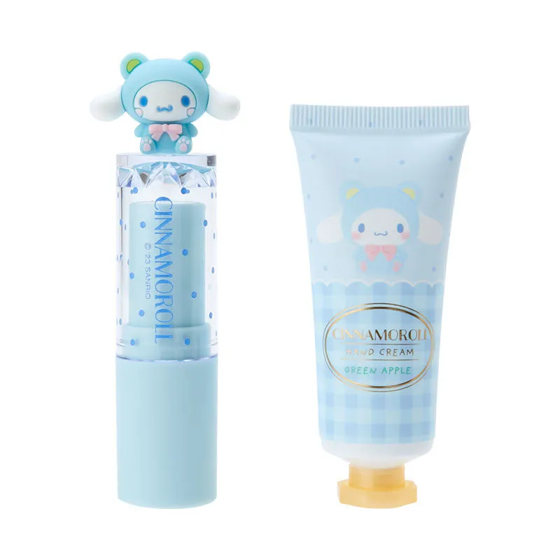Japan Sanrio - Cinnamoroll Lip Balm & Hand Cream Box Set (Bear Motif)