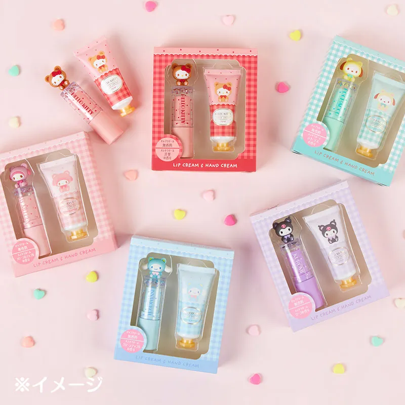 Japan Sanrio - My Melody Lip Balm & Hand Cream Box Set (Bear Motif)