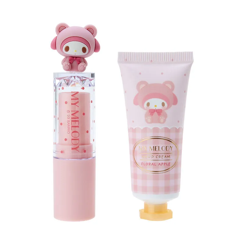 Japan Sanrio - My Melody Lip Balm & Hand Cream Box Set (Bear Motif)