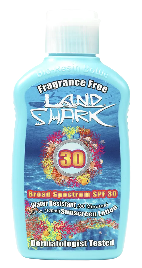 Land Shark SPF 30 Original Formula Sunscreen Lotion 4oz.