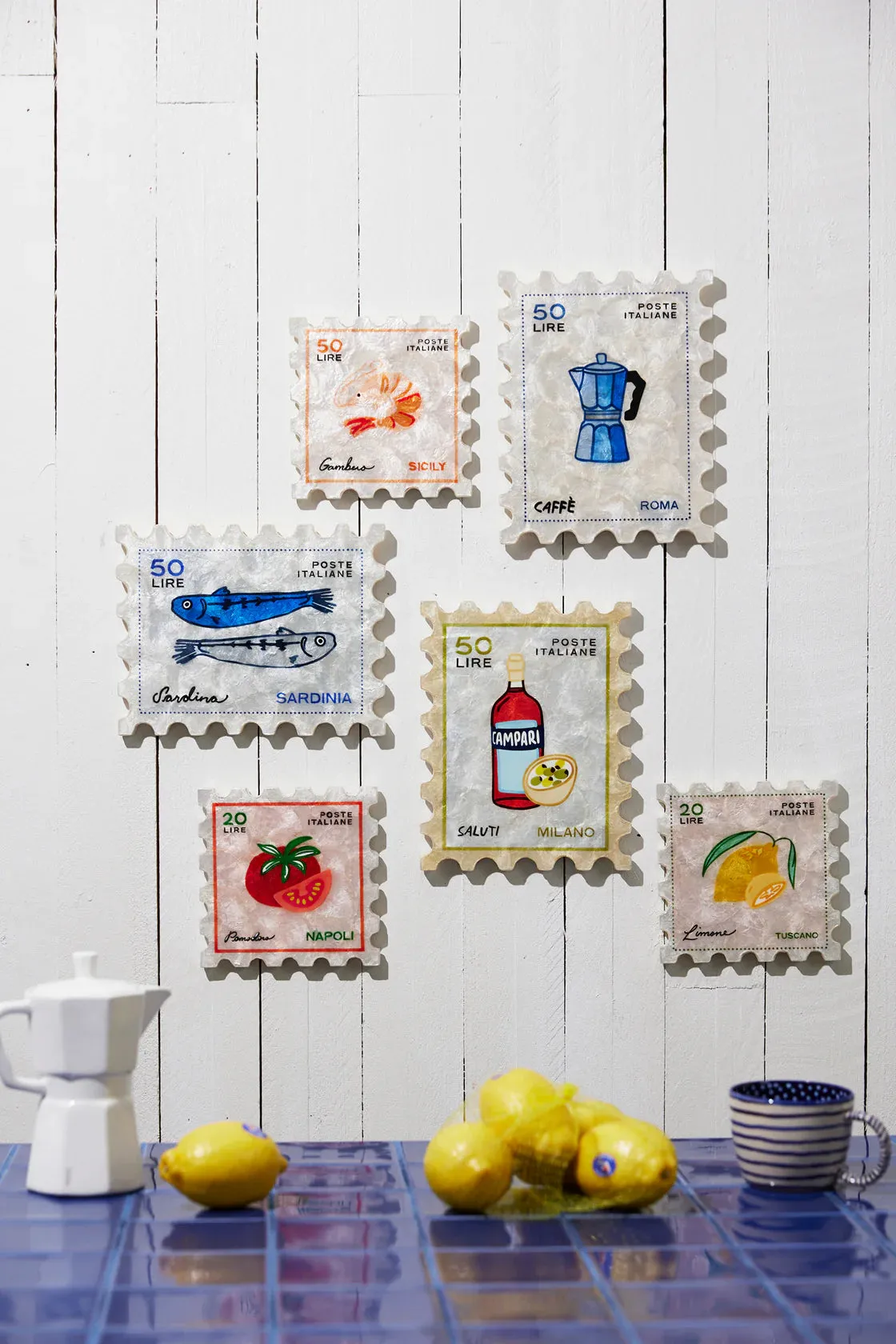 Limone Stamp - Wall Art