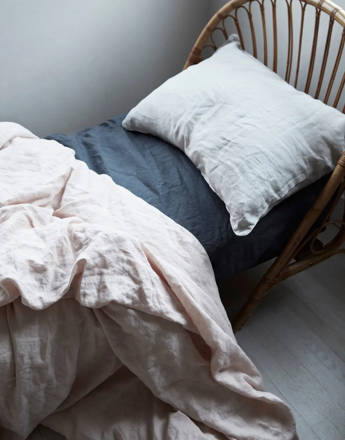 Linen Duvet, Blush