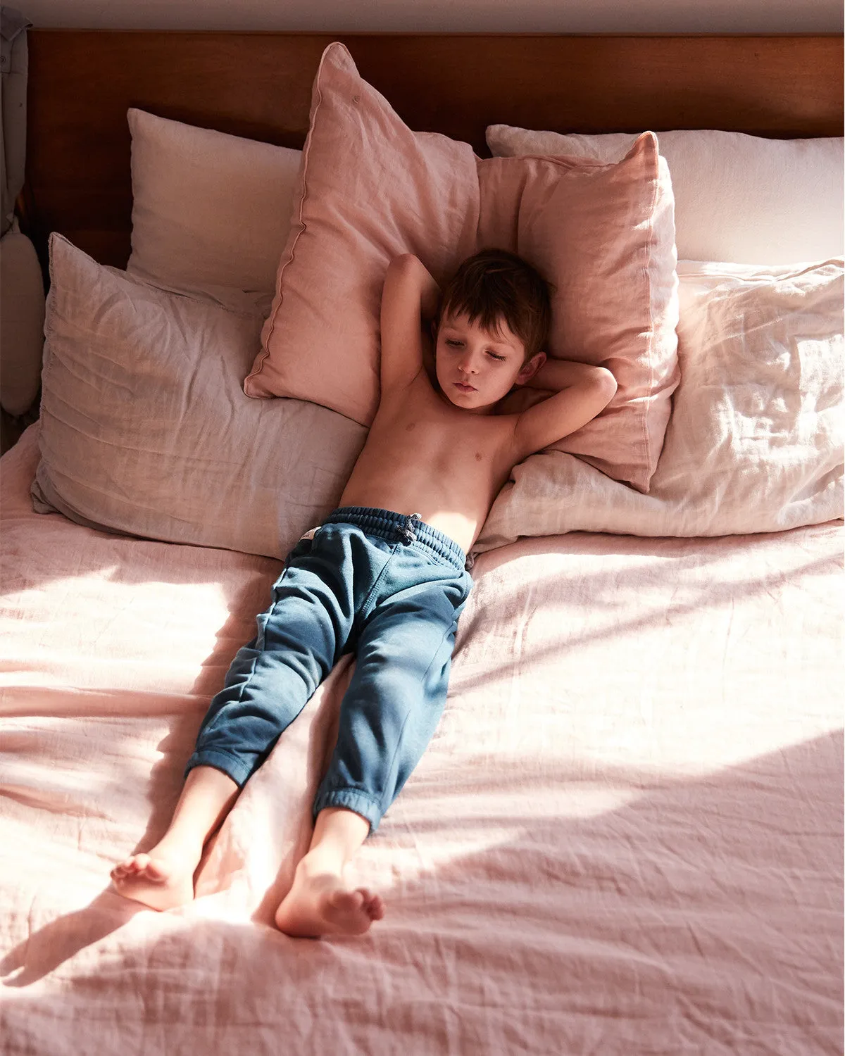 Linen Duvet, Blush