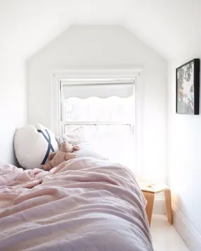 Linen Duvet, Blush