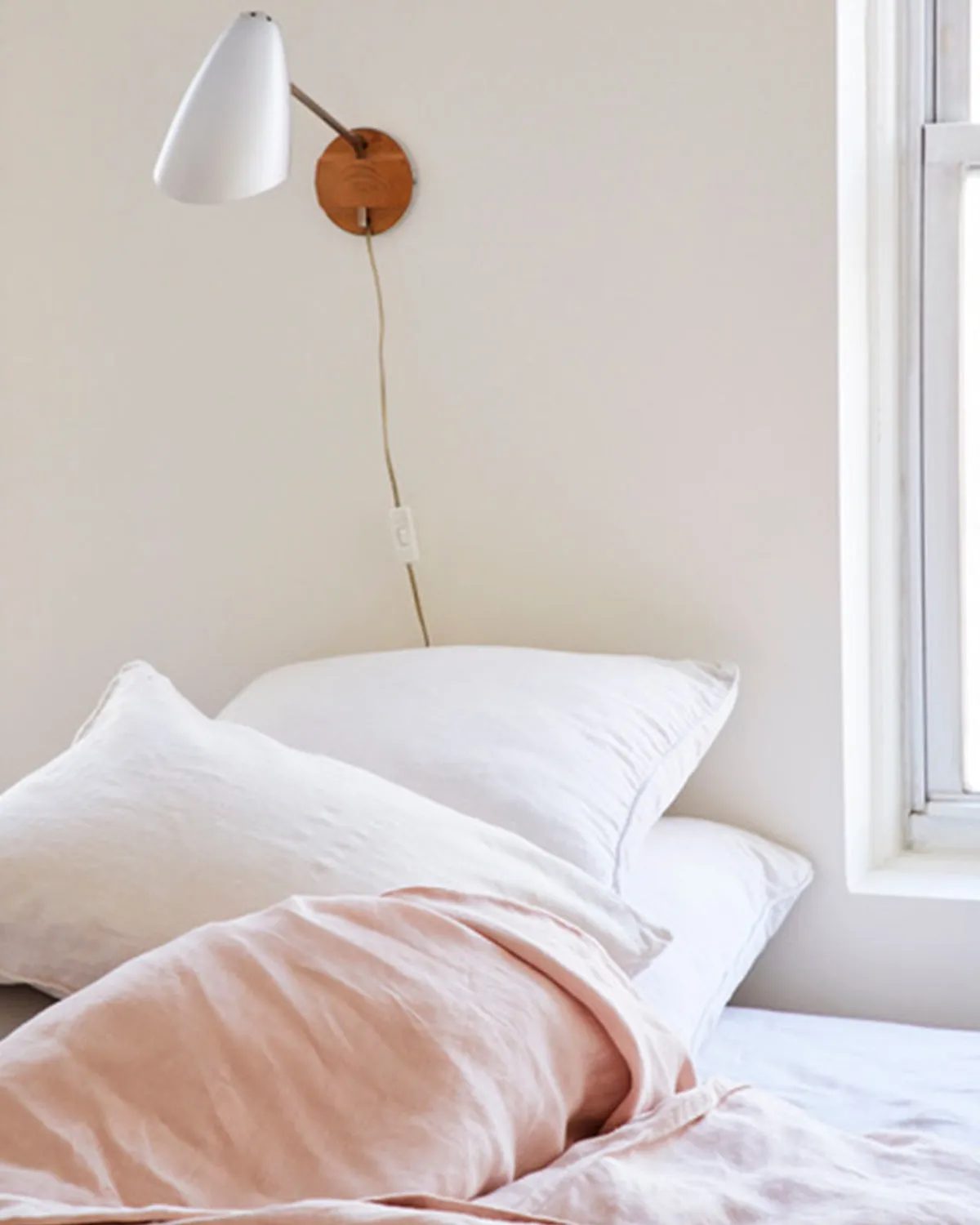 Linen Duvet, Blush