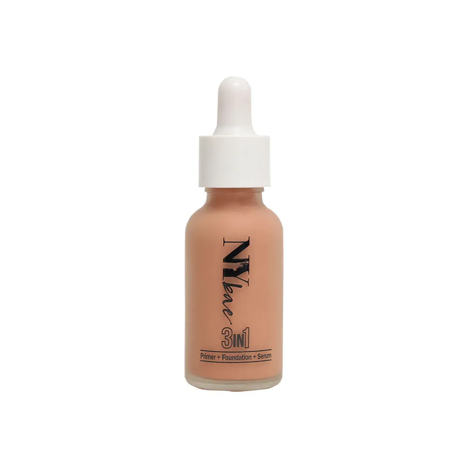 NY Bae 3 in 1  Primer   Foundation   Serum  - Cool Sand 06 (30 ml) | Wheatish | Cool Undertone | Natural Finish | Medium Coverage
