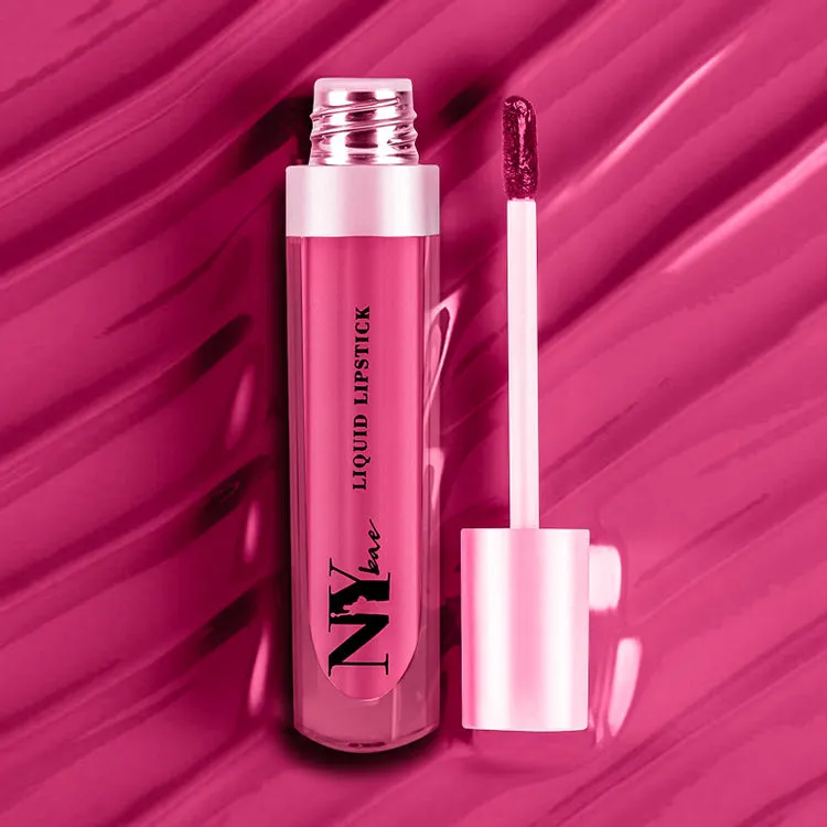 NY Bae Confessions of a Lip-a-holic Liquid Lipstick | Primer   Matte | Fiery Pink | Long Lasting- Bonfire 3 (4.5 ml)
